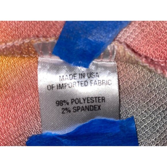 Supply & Demand Tie-Dye Tank Top L 98% Polyester 2% Spandex Multicolor Made In U - Picture 4 of 4